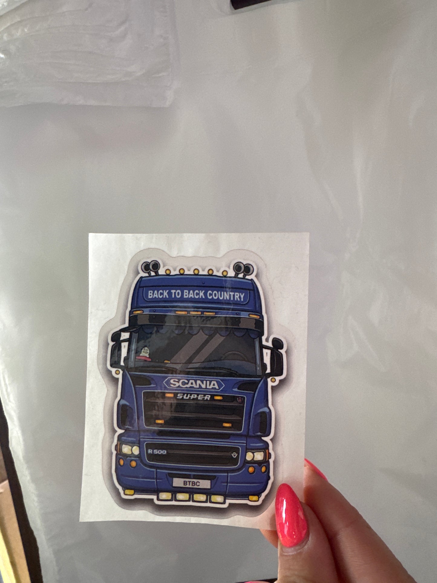 Big Blue Stickers