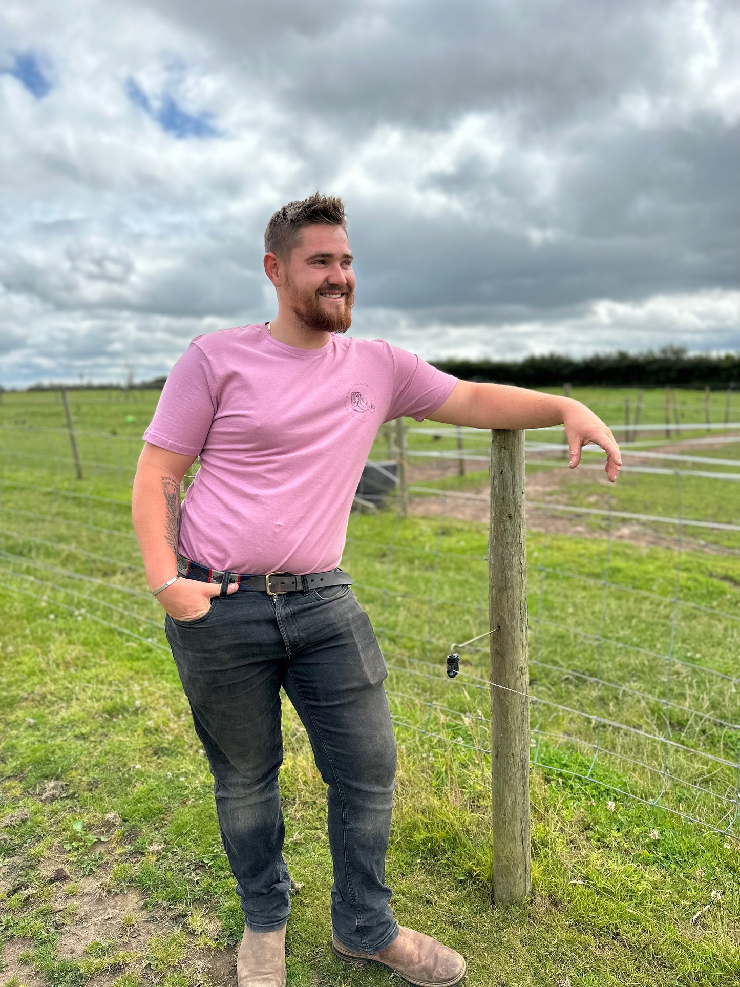 Dusty Pink Original Short Sleeved T-Shirt