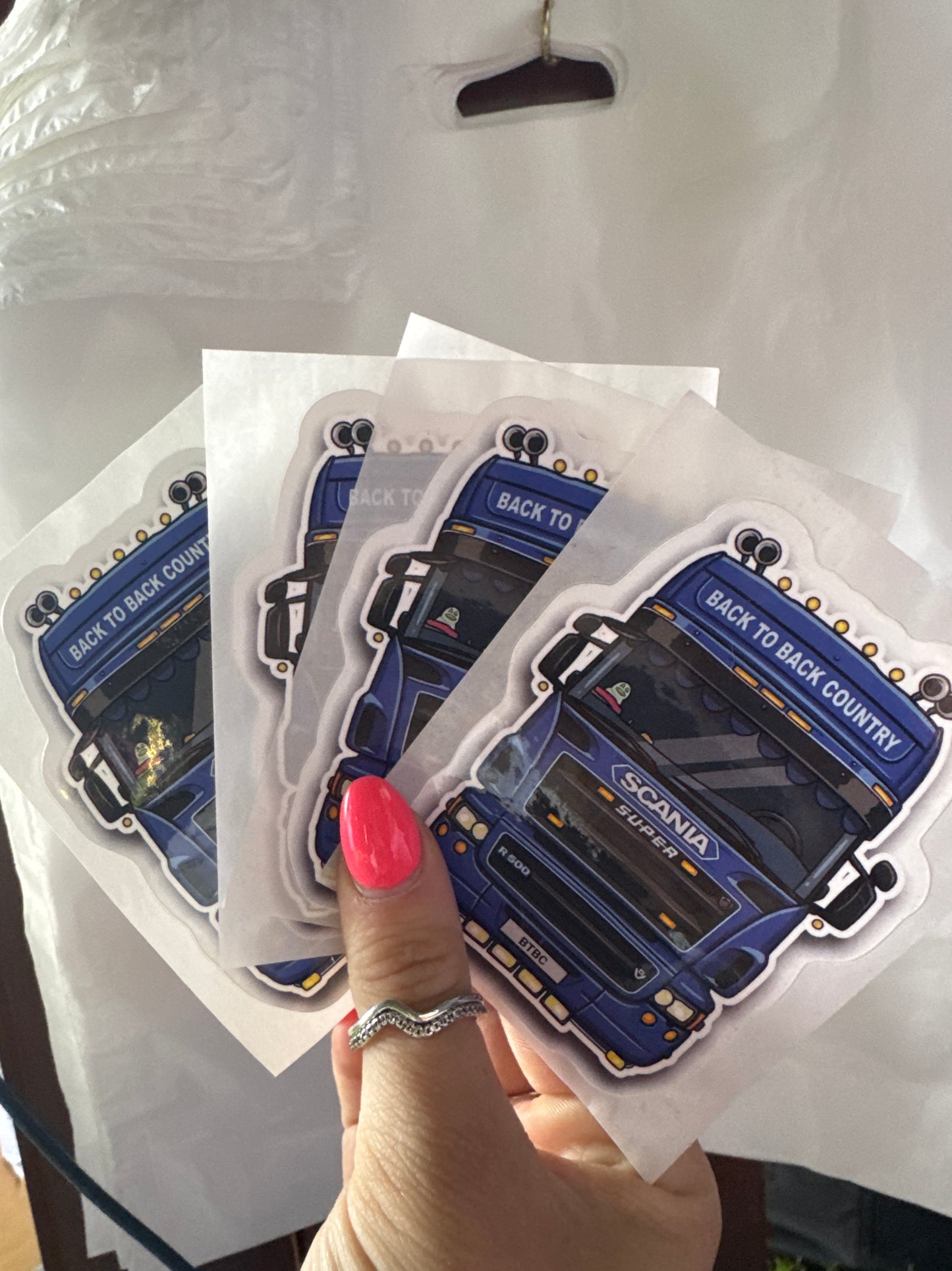 Big Blue Stickers