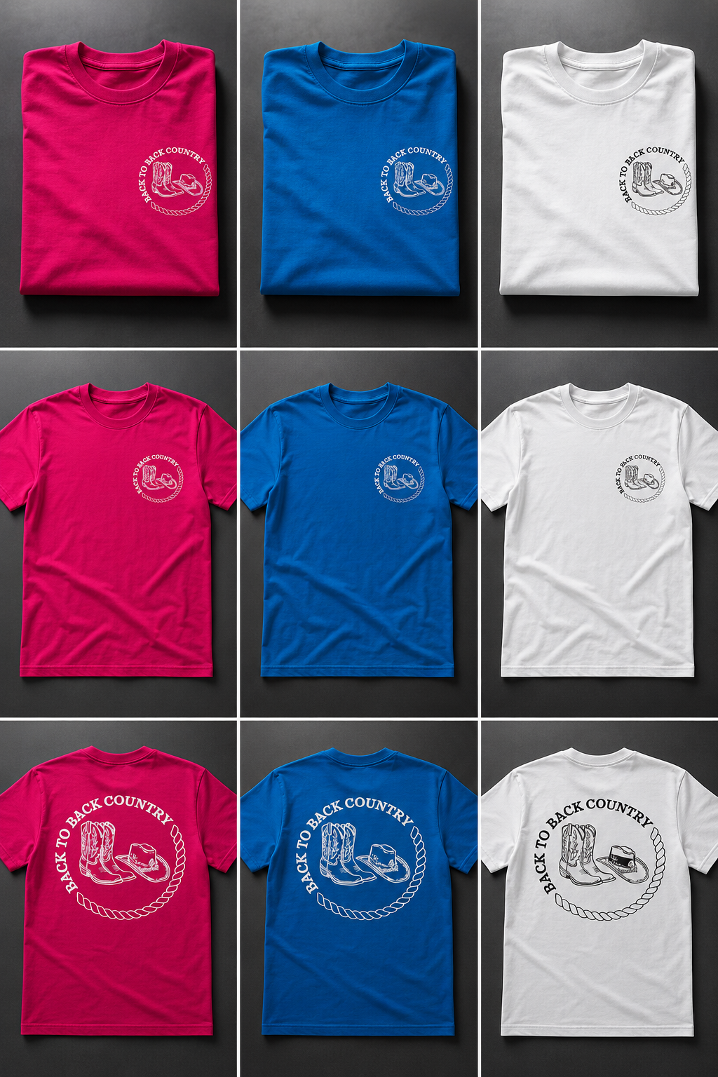 Cowboys & Chrome Tees
