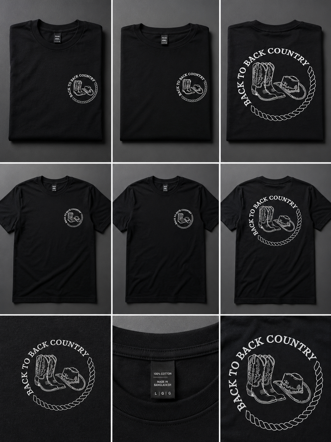 Cowboys & Chrome Tees