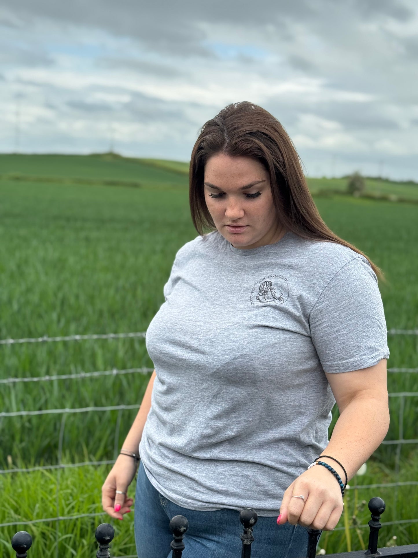 Heather Grey Short Sleeved T-Shirt