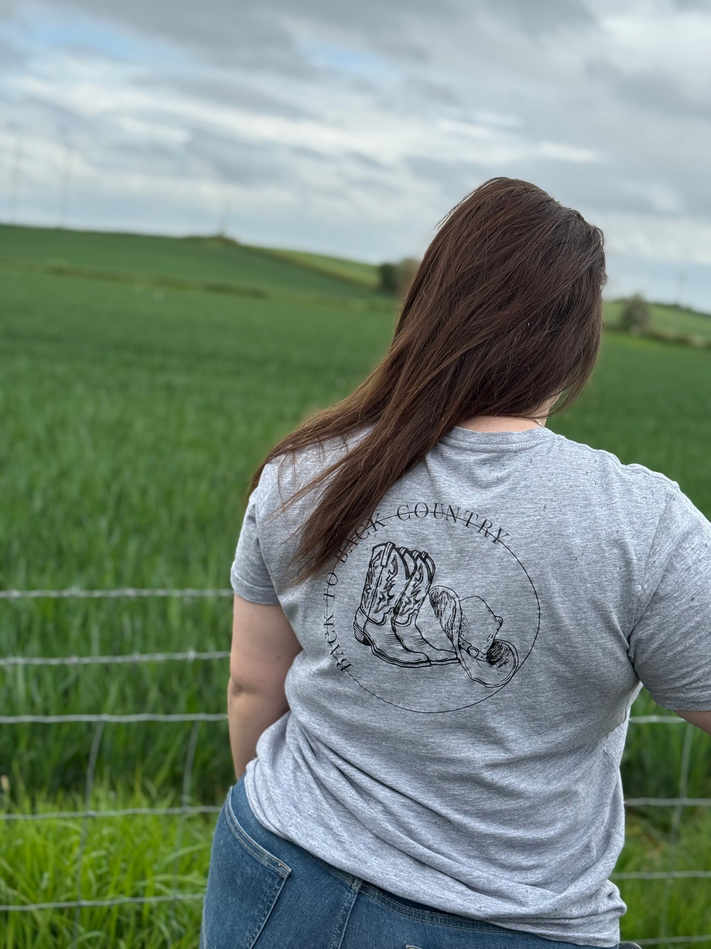 Heather Grey Short Sleeved T-Shirt